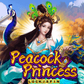 Khóa công chúa Peacock 2 vòng quay
